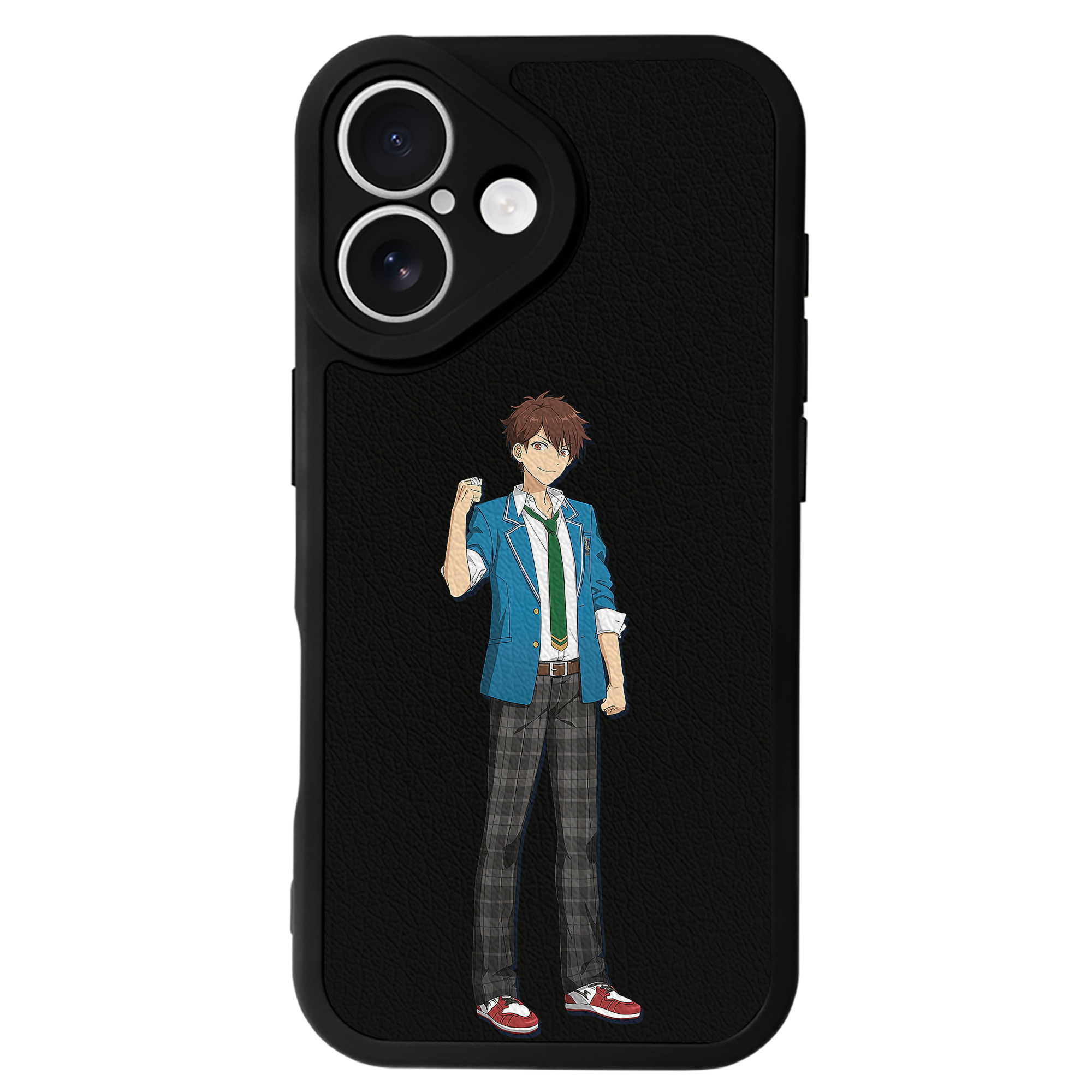 （画像用） あんさんぶるスターズ! Ensemble Stars 【iPhone 16シリーズ対応】シリコンスマホケース（レザー調） 材質：シリコン